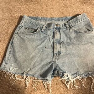 Wrangler distressed Jean shorts